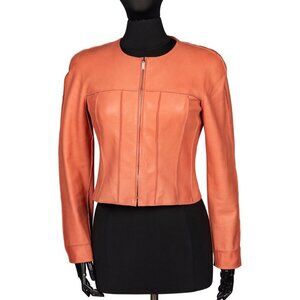 Chanel Lambskin Leather Jacket